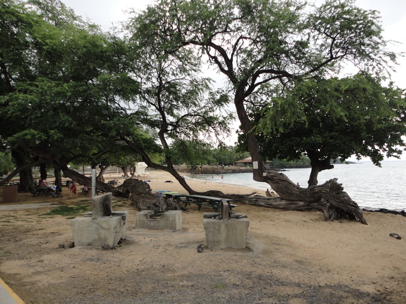 Kleine Abkühlungspause am kleinen Beach