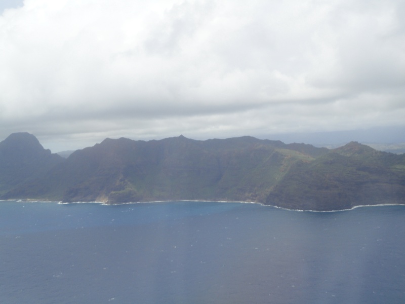 Kauai aus dem Flieger