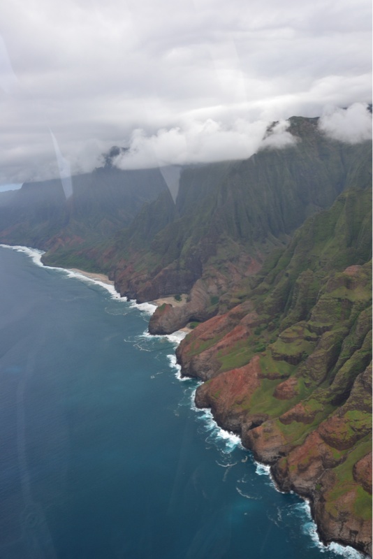 Na Pali Coast vom Hubschrauber aus