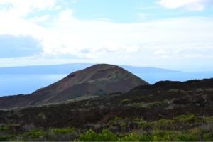 Im Hintergrund Kahoolawe