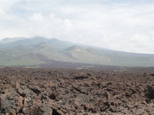 Erkaltetes Lava - soweit das Auge reicht