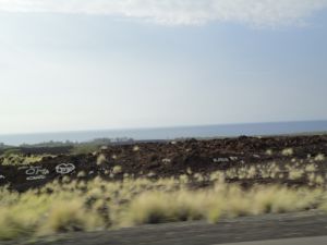 Lavafelder soweit das Auge reicht