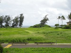 Blick von unserer neuen Unterkunft - Plantation Hale