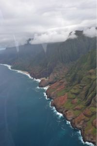 Na Pali Coast vom Hubschrauber aus